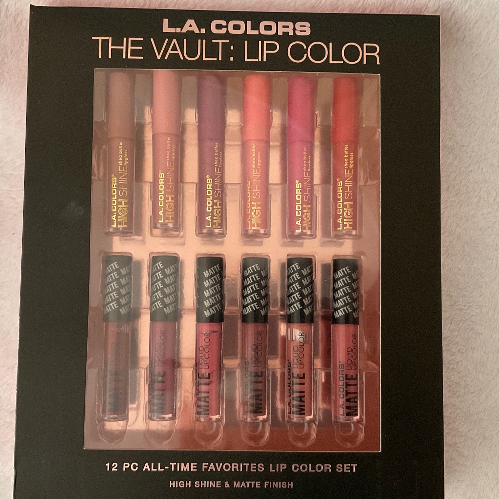 L.A. Lip Colors set of 12